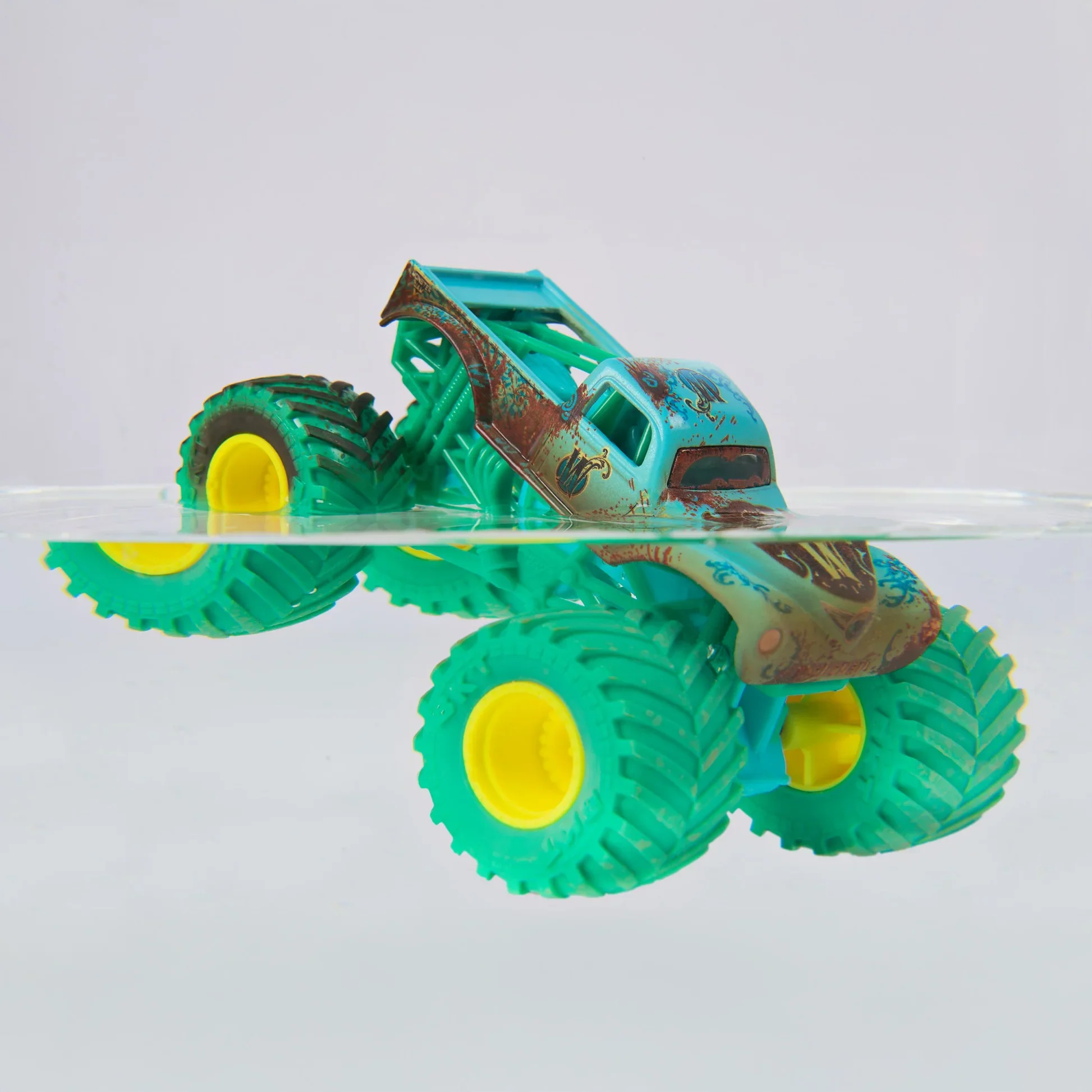 MONSTER JAM - 1:64 DIECAST MUD BLASTERS - WHIPLASH - Image 3