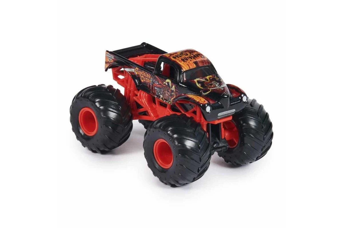 MONSTER JAM 1:64 DIECAST TRUCKS - CAPTAIN'S CURSE - Image 2
