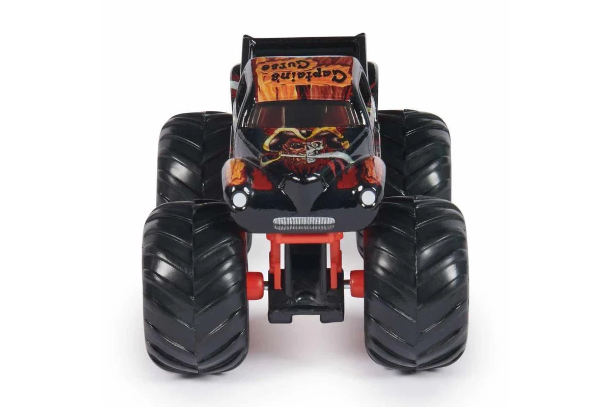MONSTER JAM 1:64 DIECAST TRUCKS - CAPTAIN'S CURSE - Image 4