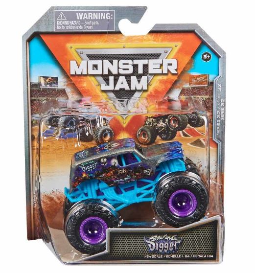 MONSTER JAM 1:64 DIECAST TRUCKS - SON UVA DIGGER