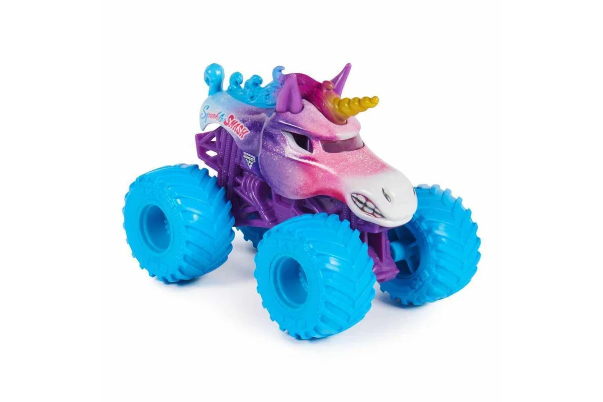 MONSTER JAM 1:64 DIECAST TRUCKS - SPARKLE SMASH - Image 2