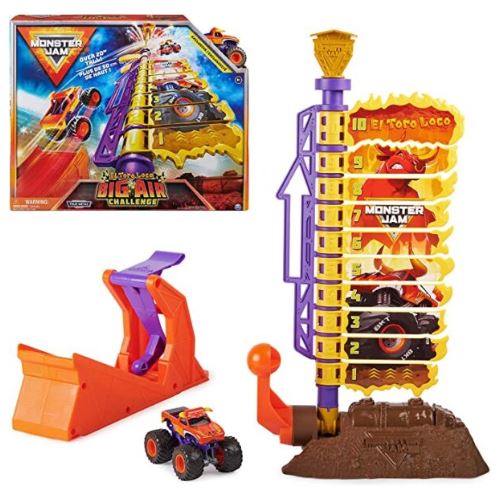 MONSTER JAM 1:64 EL TORO LOCO BIG AIR CHALLENGE SET - Image 2