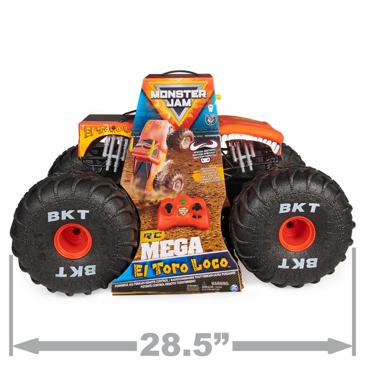 MONSTER JAM MEGA EL TORO LOCO