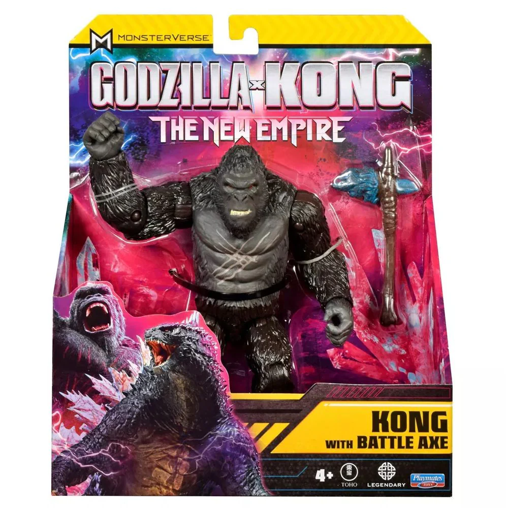 MONSTERVERSE GODZILLA X KONG THE NEW EMPIRE - KONG WITH BATTLE AXE