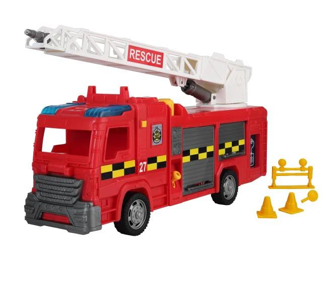 MOTOR SHOP LIGHTS AND SOUND PUMP ACTION FIRE ENGINE