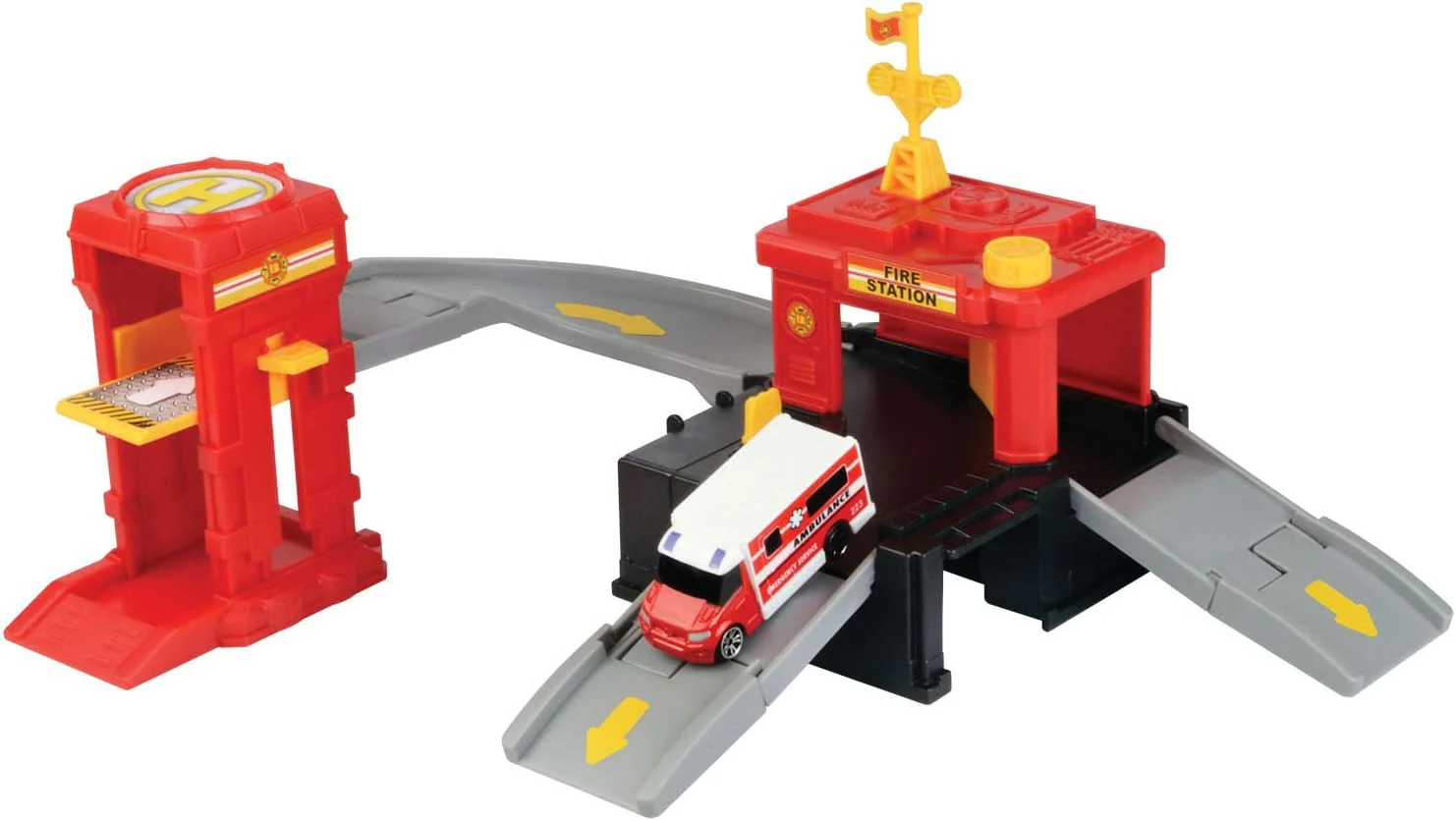 MOTORMAX DYNA CITY - MODULAR CITY BUILDING PLAYSETS ASSORTED - Image 8