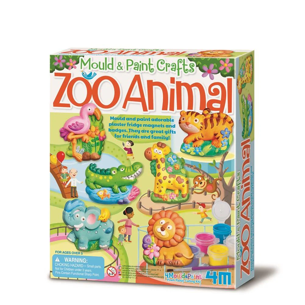 MOULD AND PAINT - ZOO ANIMAL