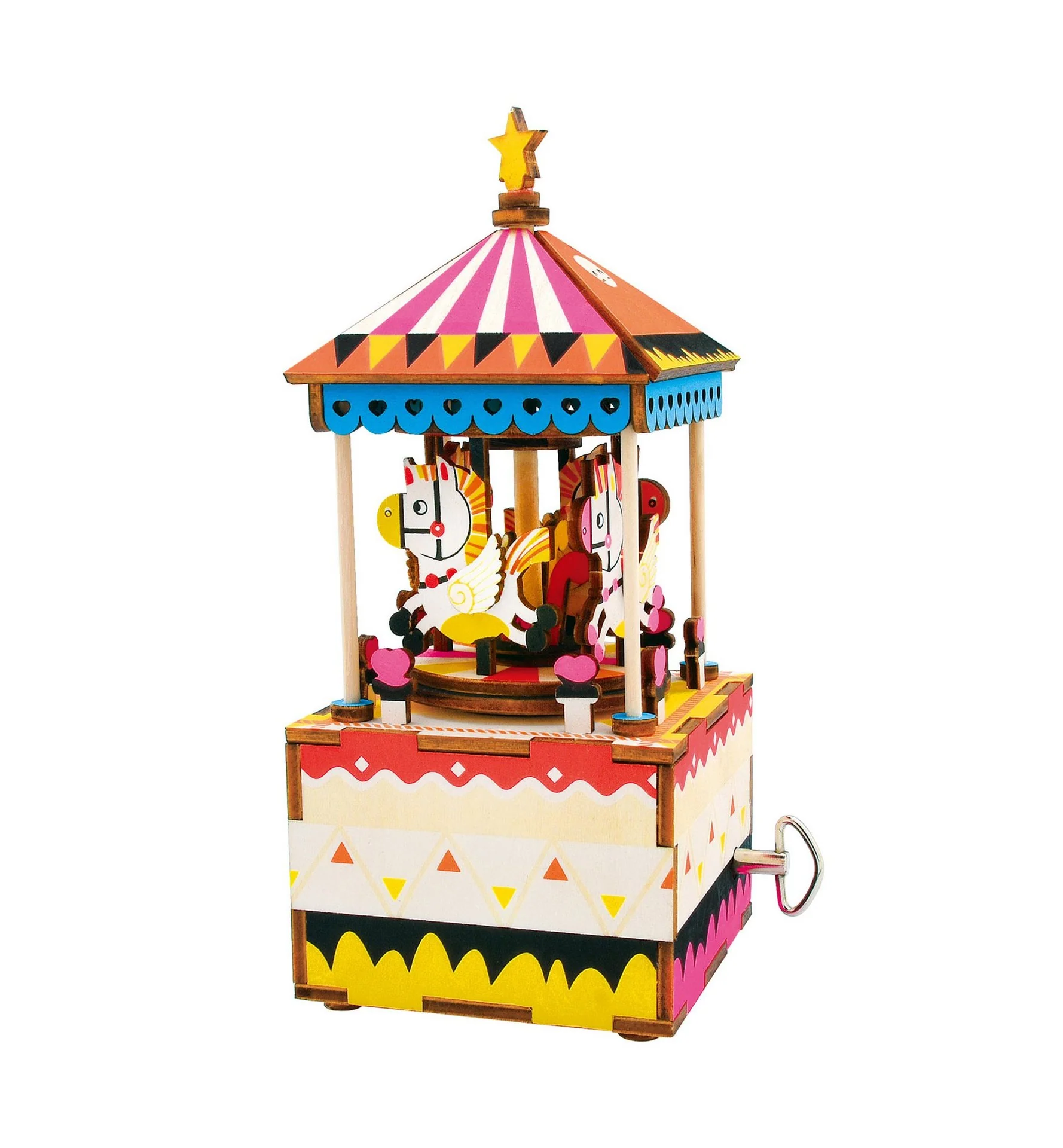 MUSIC BOX 3D WOODEN PUZZLE