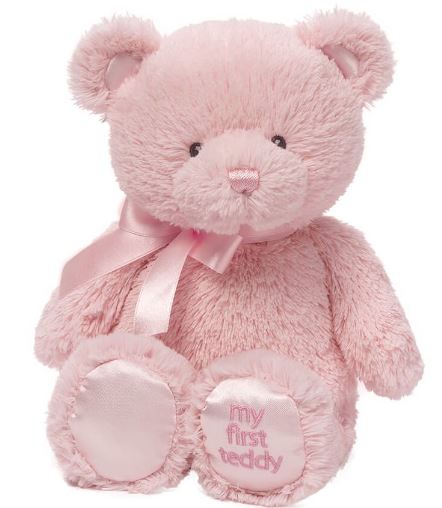 BABY GUND MY FIRST TEDDY PINK LARGE
