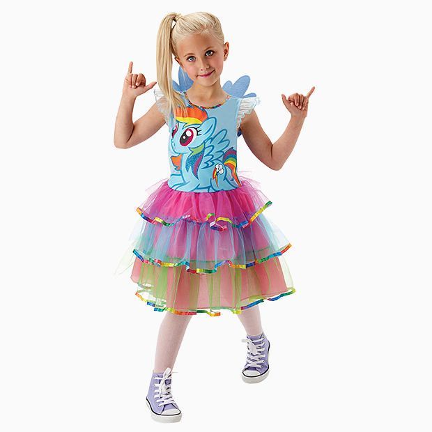 MY LITTLE PONY RAINBOW DASH COSTUME - SIZE 3-5