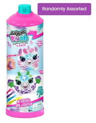 MYSTERY MINI AIRBRUSH PLUSH 2 PACK