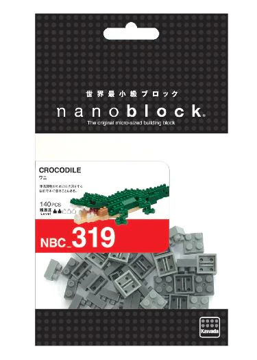 NANOBLOCK - CROCODILE 319 - Image 2