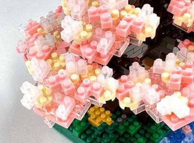 NANOBLOCK DX BONSAI YOSHINO CHERRY NBM-048 - Image 5