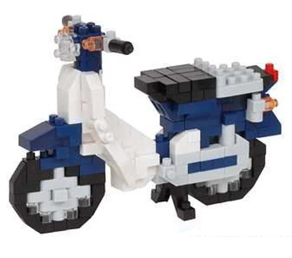 NANOBLOCK - HONDA SUPER CUB 50 - BLUE - Image 2