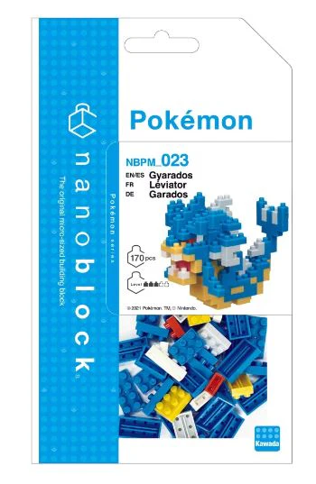 NANOBLOCK - POKEMON GYARADOS - Image 2