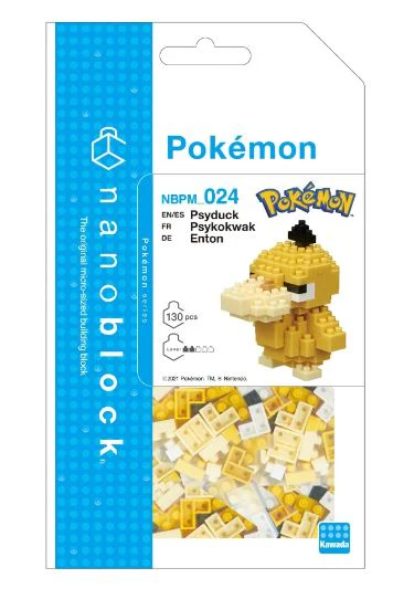 NANOBLOCK - POKEMON PSYDUCK - Image 2