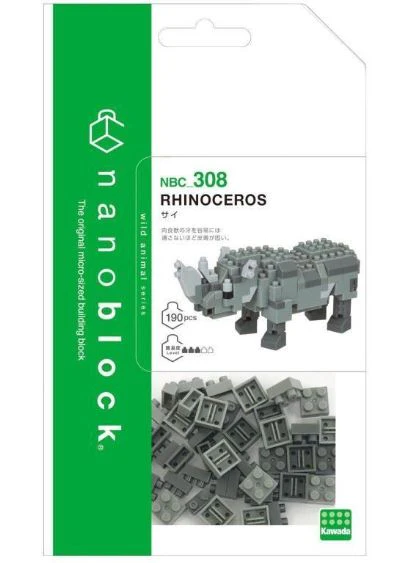 NANOBLOCK - RHINOCEROS - Image 2