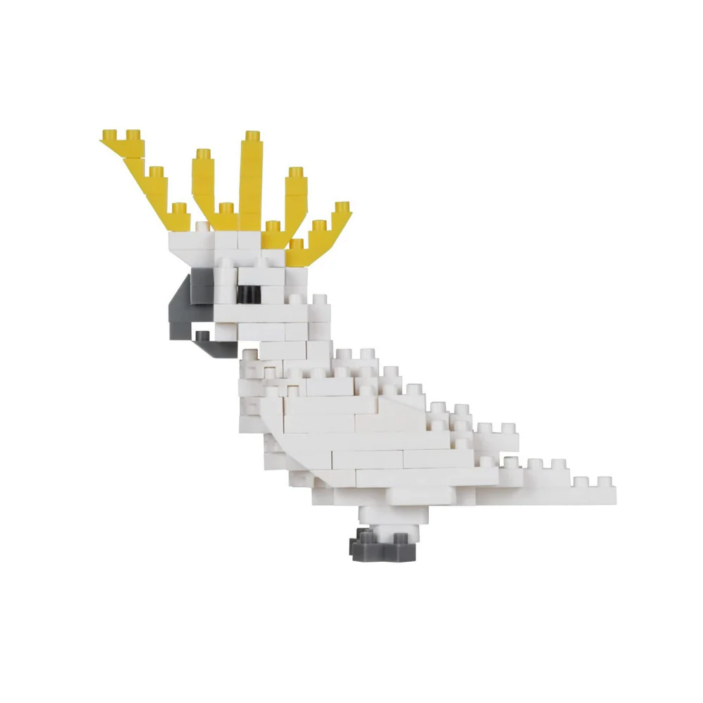 NANOBLOCK - SULPHUR-CRESTED COCKATOO - Image 2