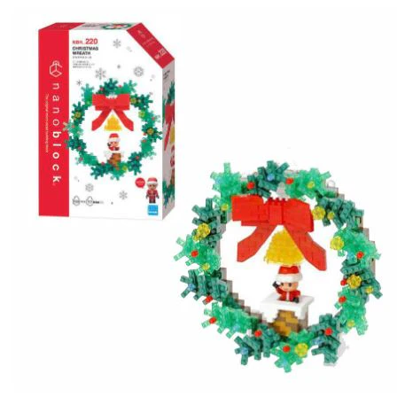 NANOBLOCK CHRISTMAS WREATH  220