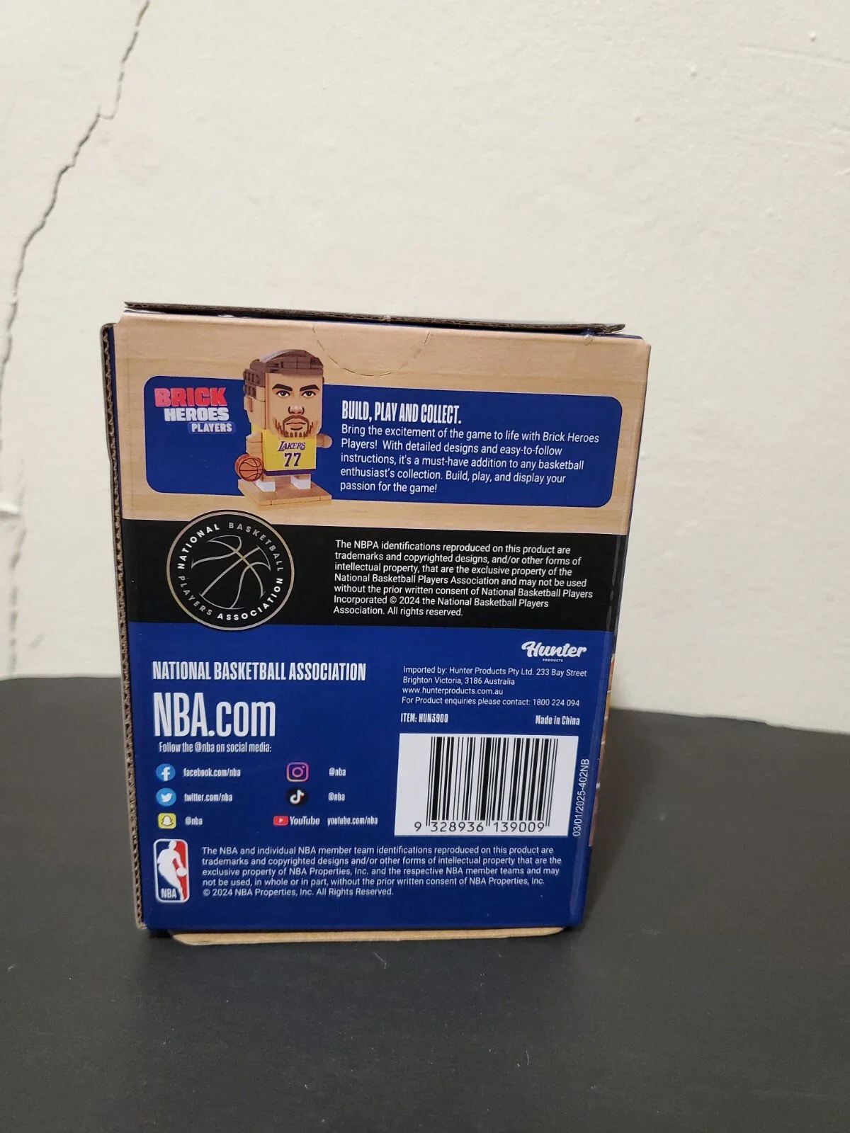 NBA BRICK HEROES PLAYERS - LUKA DONCIC BUILD KIT - Image 2