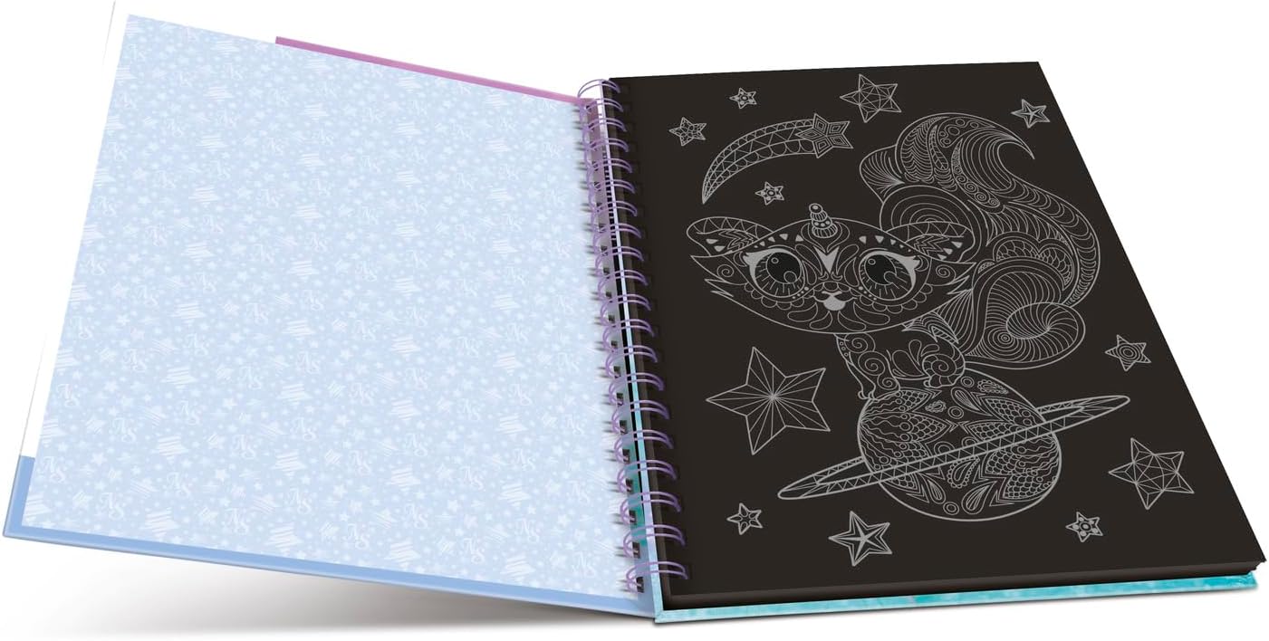NEBULOUS STARS - BLACK PAGES COLOURING BOOK - Image 4