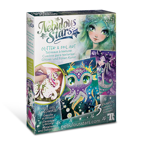 NEBULOUS STARS - GLITTER & FOIL ART