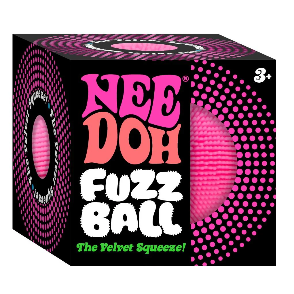 NEE DOH - FUZZ BALL THE VELVET SQUEEZE