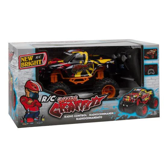 NEW BRIGHT RC GRAFFITI TRUCK 1:24 - 2