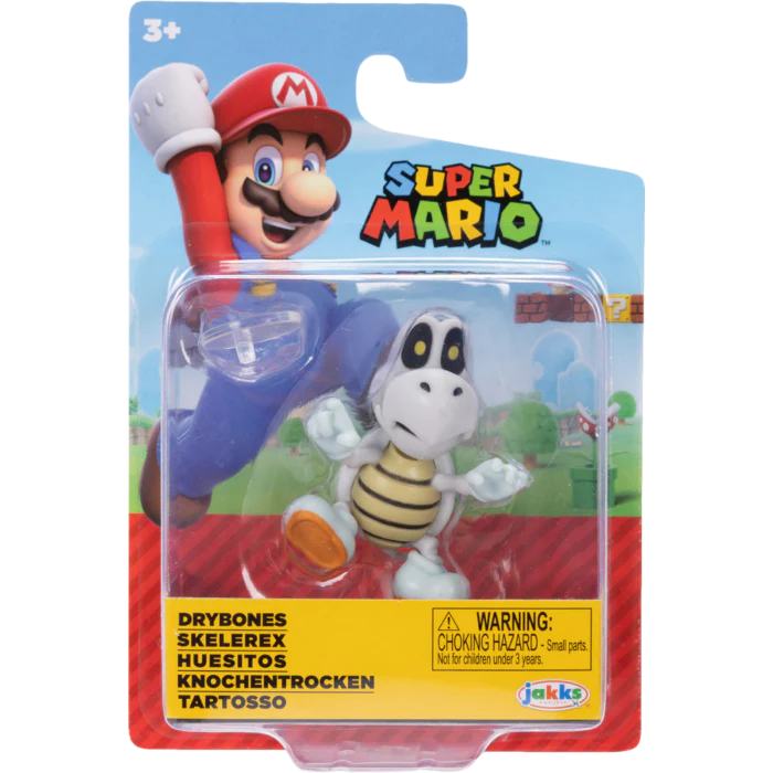 NINTENDO SUPER MARIO 2.5 INCH ARTICULATED FIGURES - DRY BONES