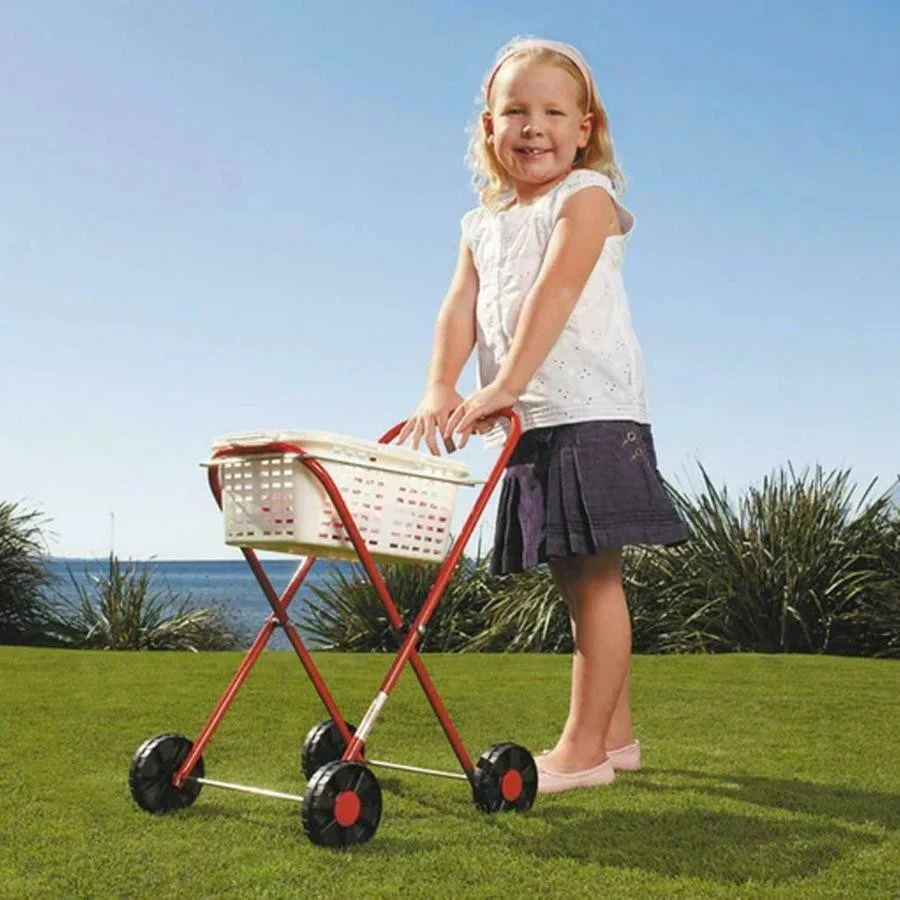 ORBIT - METAL CLOTHES TROLLEY & BASKET - Image 3