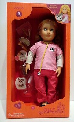 OUR GENERATION PROFESSIONAL VET DOLL ANAIS STRAWBERRY - Image 2