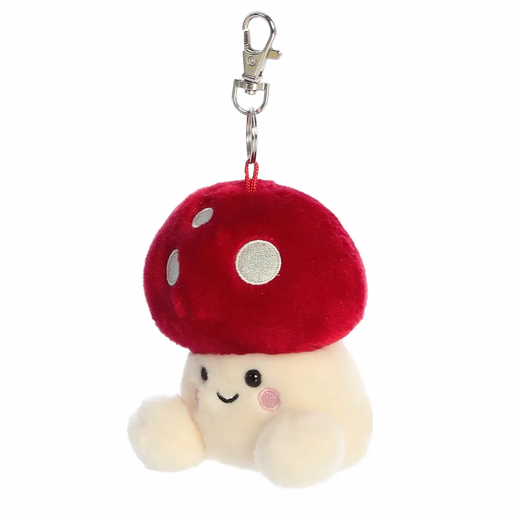 PALM PALS - AMANITA MUSHROOM CLIP ON KEY CHAIN - Image 2