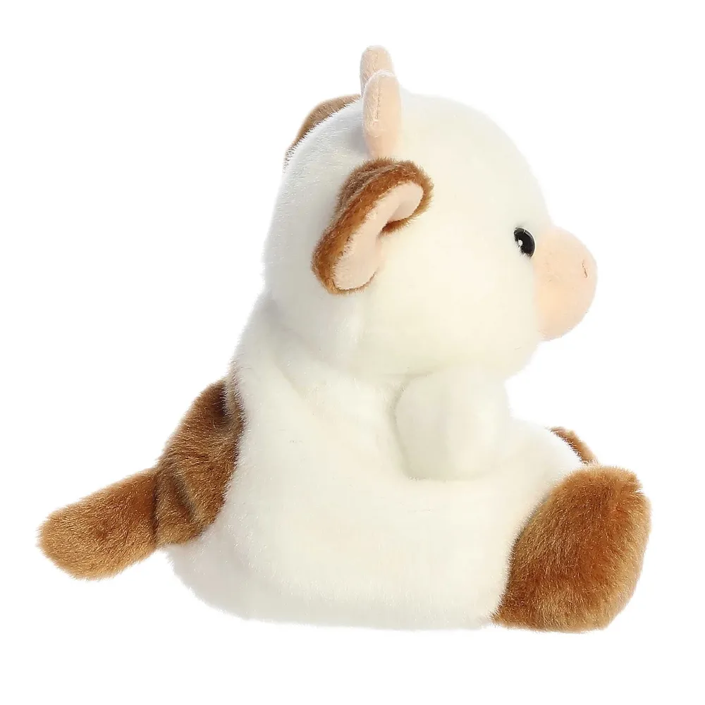 PALM PALS - CAROLINE BROWN COW 5 INCH PLUSH - Image 2