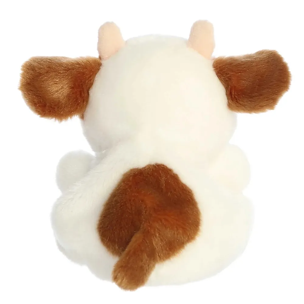 PALM PALS - CAROLINE BROWN COW 5 INCH PLUSH - Image 3