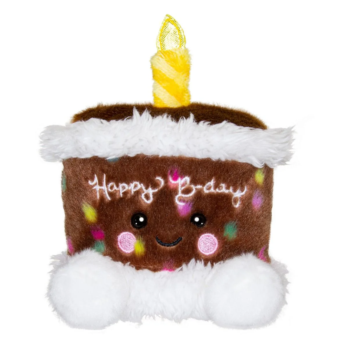 PALM PALS - CHOC BIRTHDAY CAKE 5 INCH PLUSH - Image 2