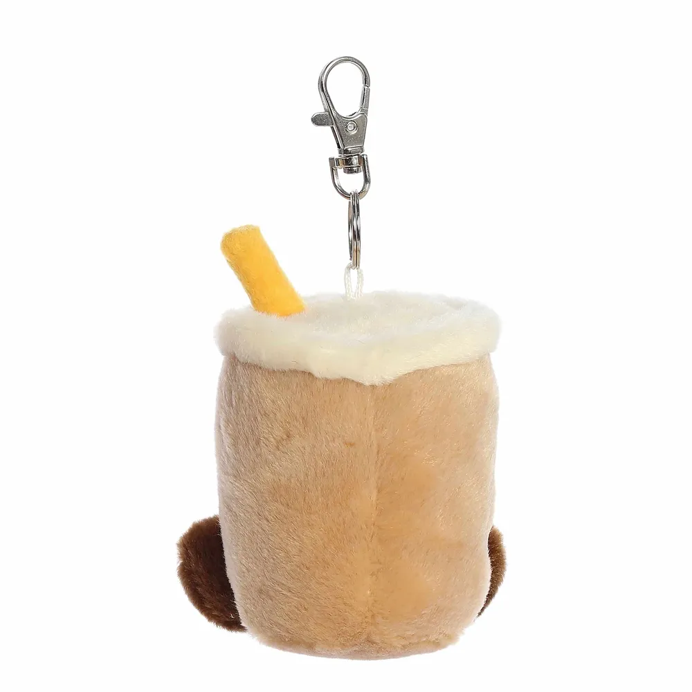 PALM PALS - MILKY TEA BOBA CLIP ON KEY CHAIN - Image 4