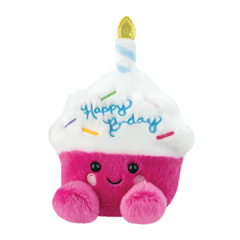 PALM PALS - SPARKLE BIRTHDAY CAKE 5 INCH PLUSH - Image 2