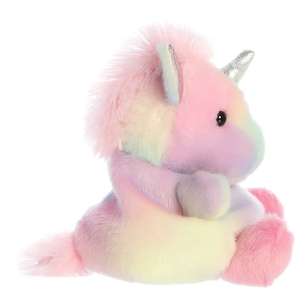 PALM PALS - SORBET RAINBOW UNICORN 5 INCH PLUSH - Image 2