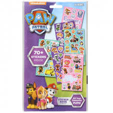 PAW PATROL 6PG STICKER BOOK 2016 BW