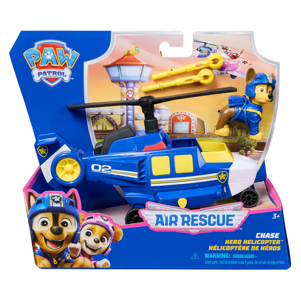 PAW PATROL AIR RESCUE - CHASE HERO HELICOPTER - Image 8