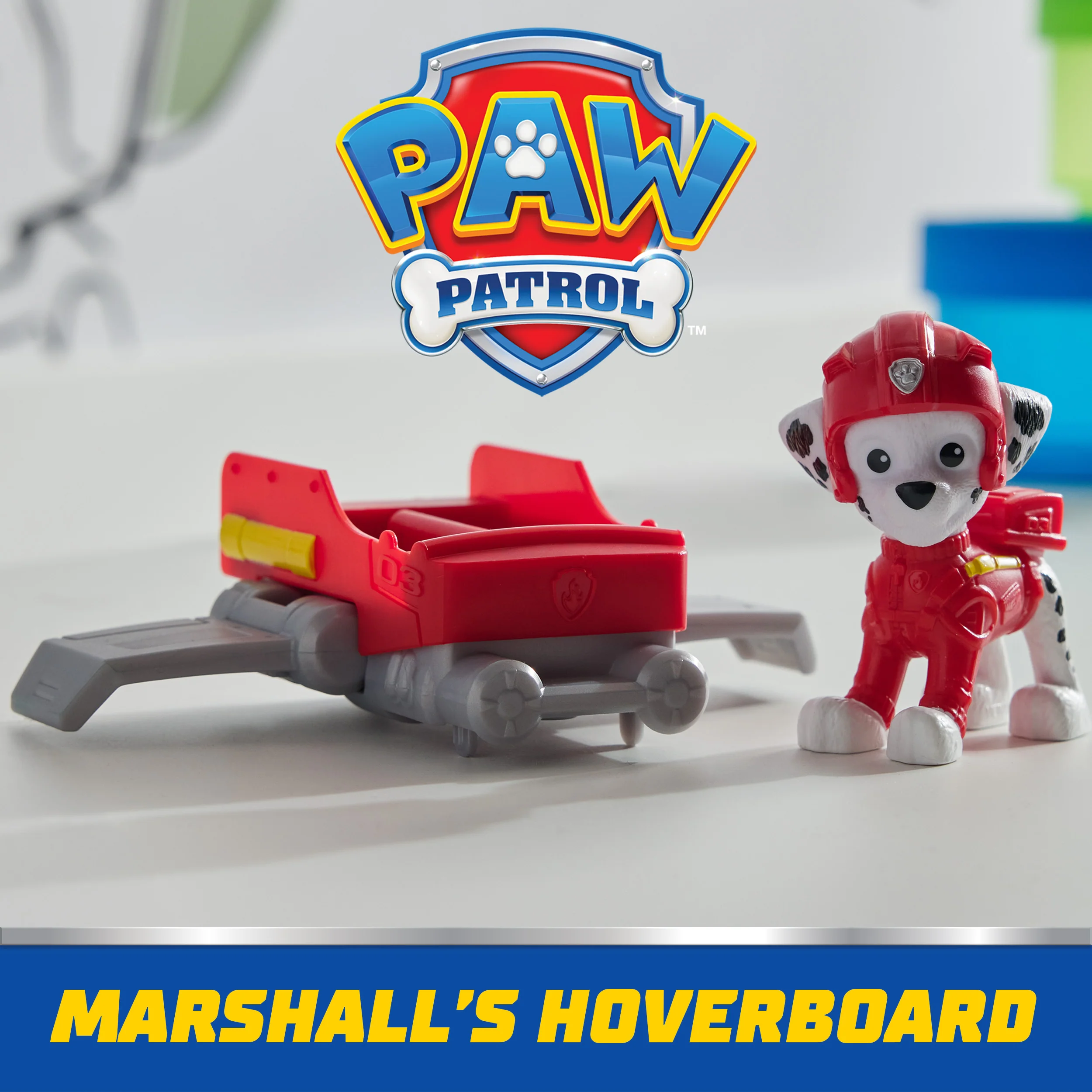 PAW PATROL - MARSHALL HOVERBOARD FIGURE SET - Image 2