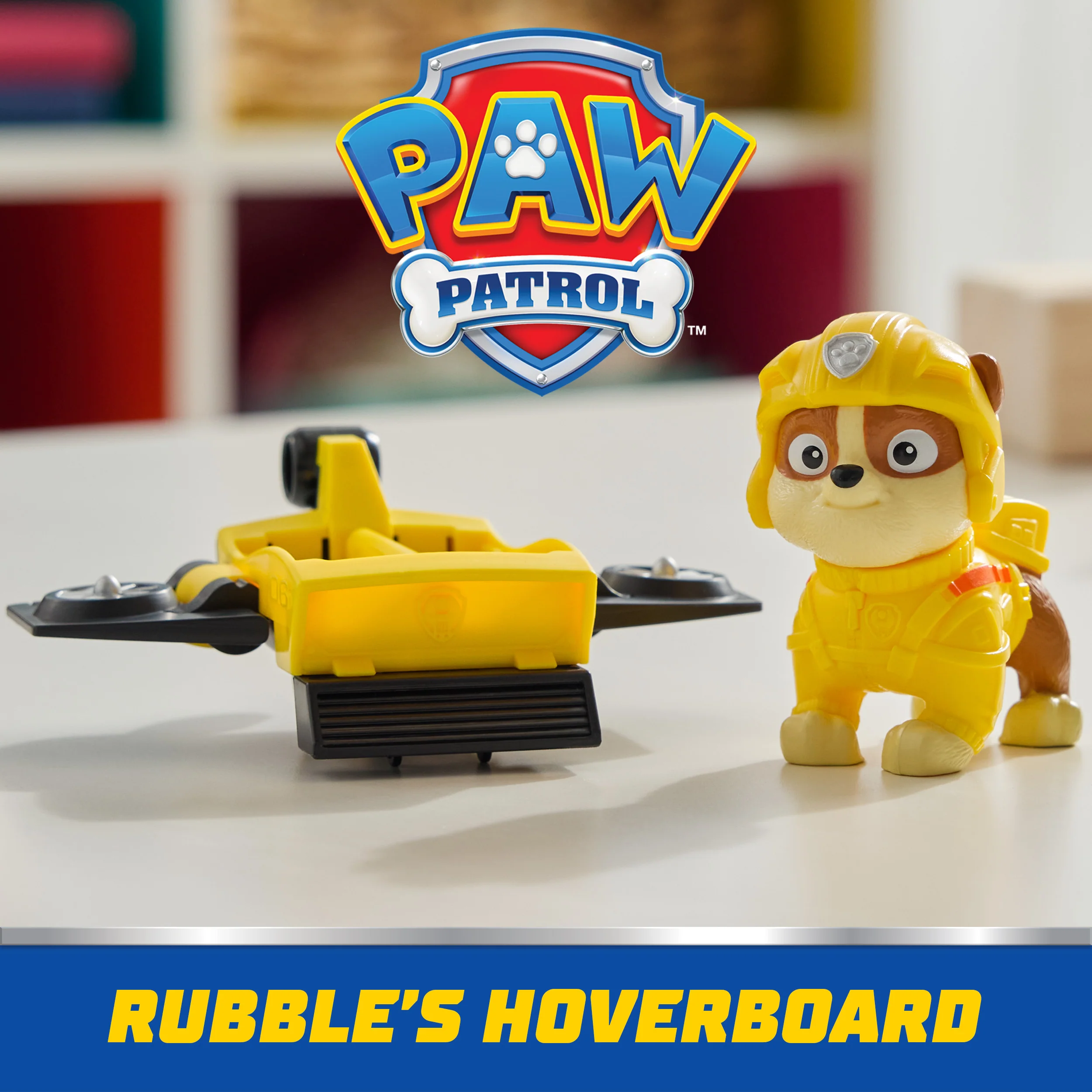 PAW PATROL - RUBBLE HOVERBOARD FIGURE SET - Image 2
