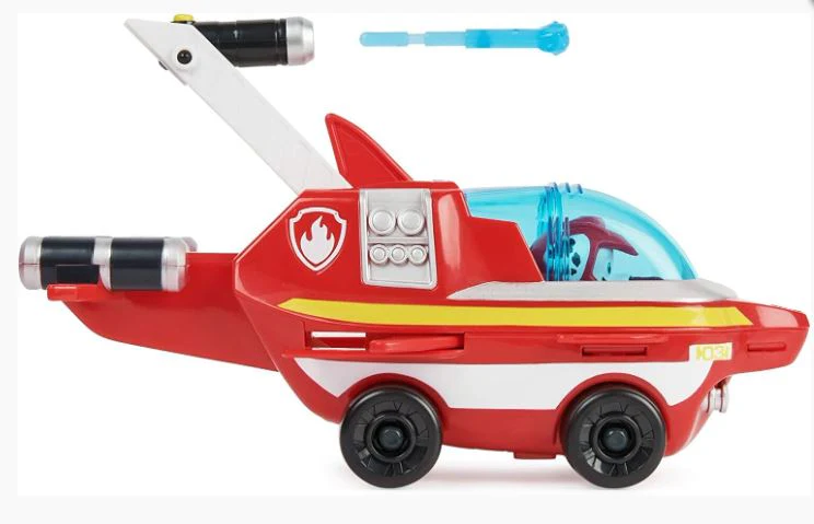 PAW PATROL AQUA THEMED VEHICLES ASS - MARSHALL DOLPHIN - Image 3
