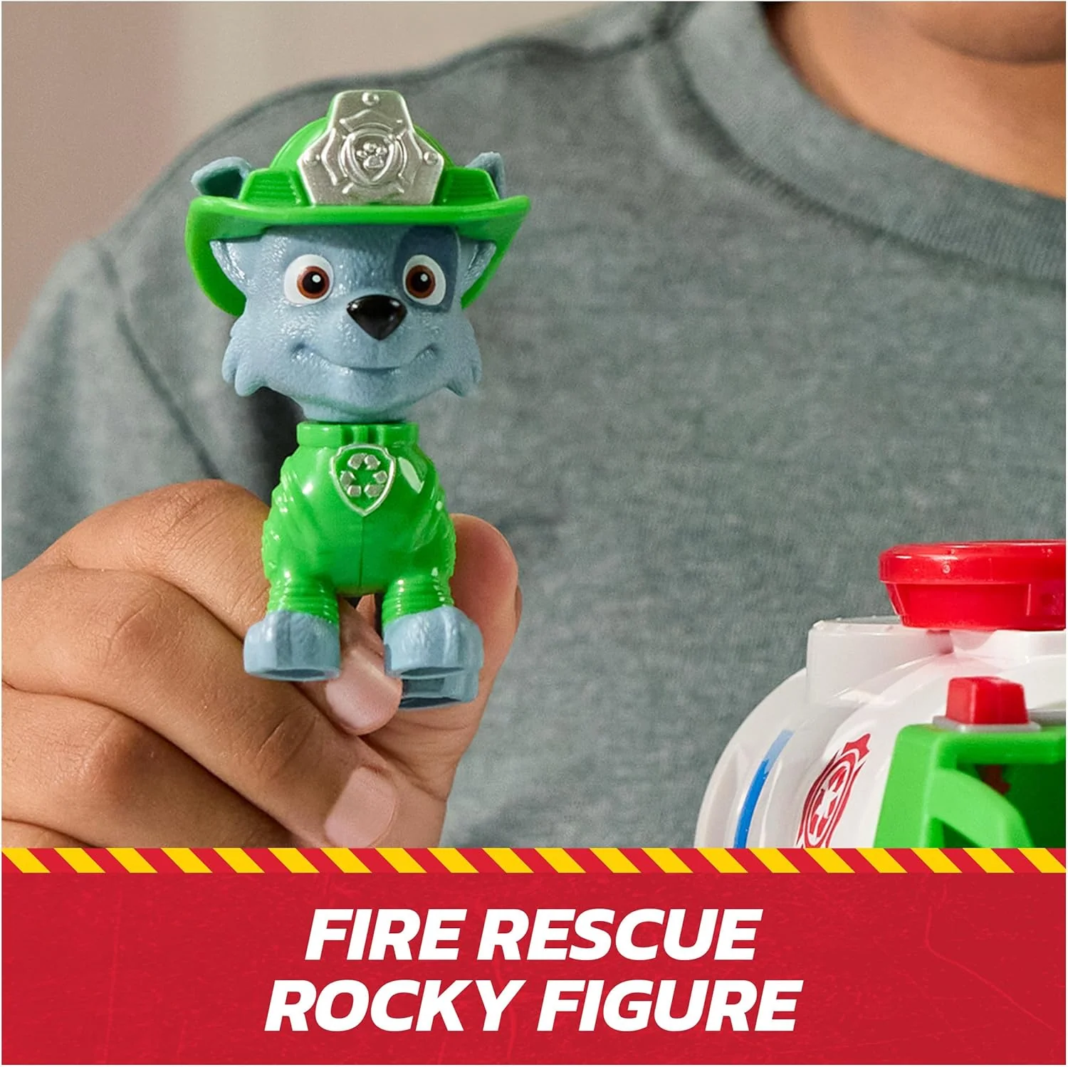 PAW PATROL - FIRE RESCUE ROCKY RESCUE FIRE TANKER - Image 3