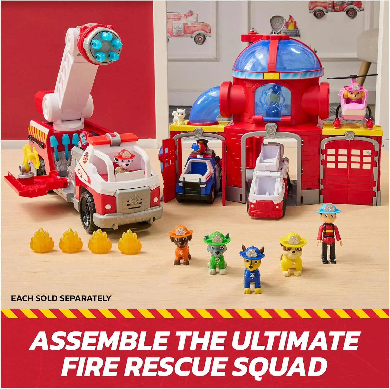 PAW PATROL - FIRE RESCUE ROCKY RESCUE FIRE TANKER - Image 7