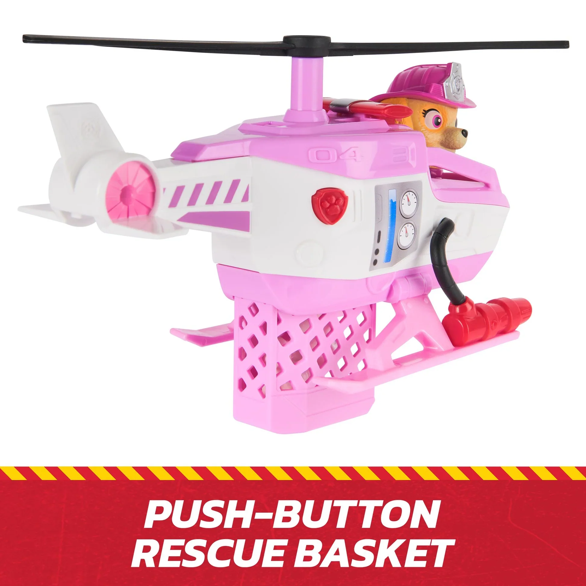 PAW PATROL FIRE RESCUE - SKYE RESCUE FIRE CHOPPER - Image 4