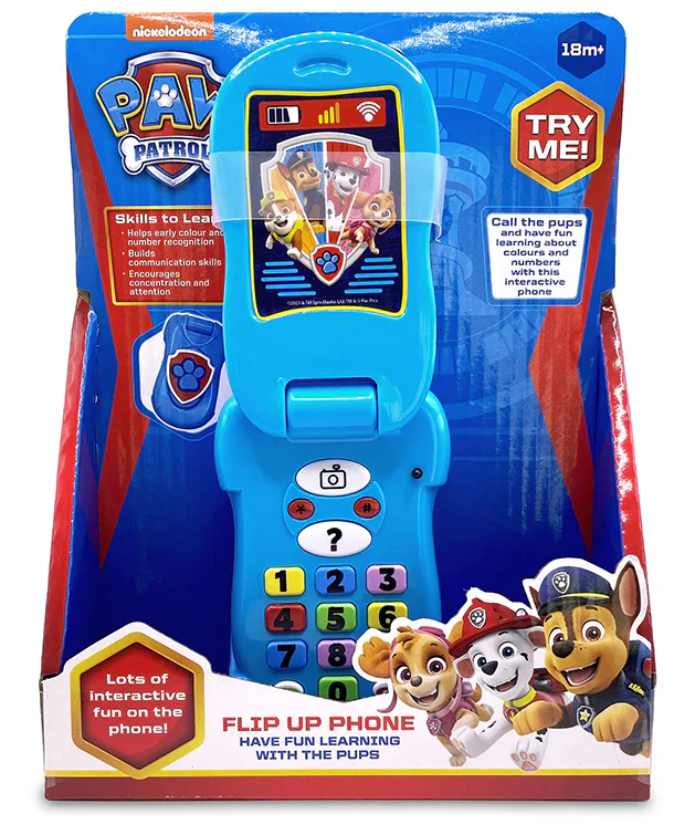 PAW PATROL - FLIP UP PHONE