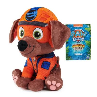 PAW PATROL JUNGLE PUPS - ZUMA 20CM PLUSH