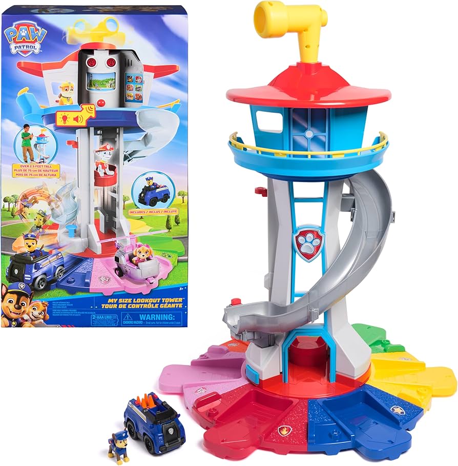 PAW PATROL MY SIZE LOOKOUT TOWER VEHICLE PLAYSET - Image 2