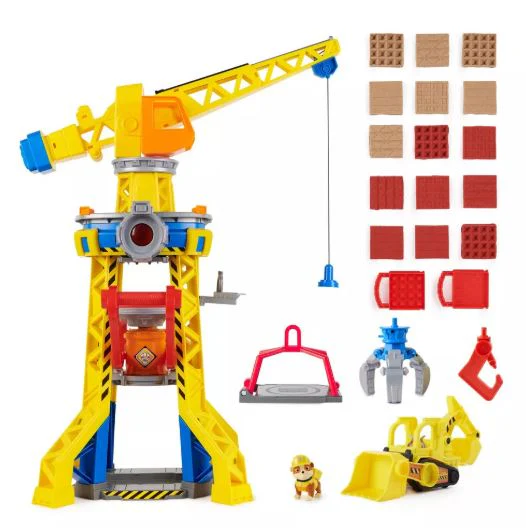 PAW PATROL RUBBLE & CREW BARK YARD CRANE TOWER - Image 2